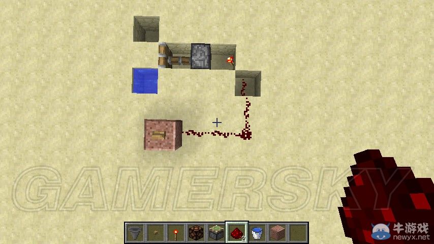 《我的世界》沖水廁所建造圖文教程