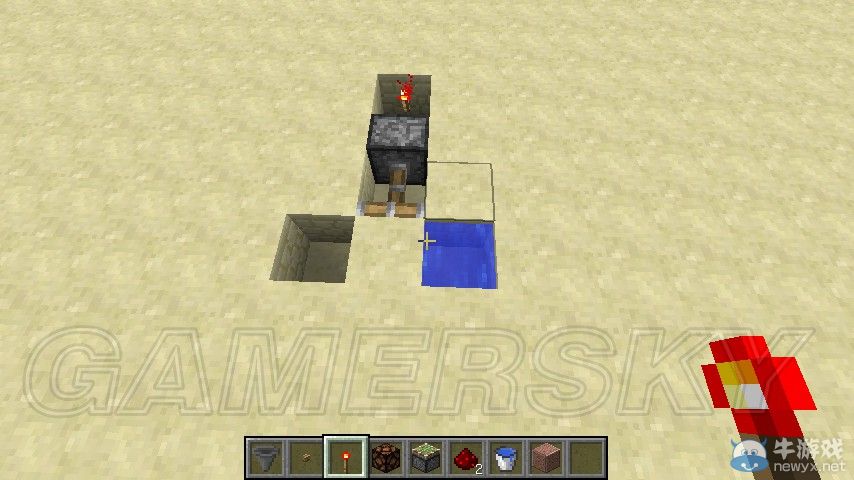 《我的世界》沖水廁所建造圖文教程