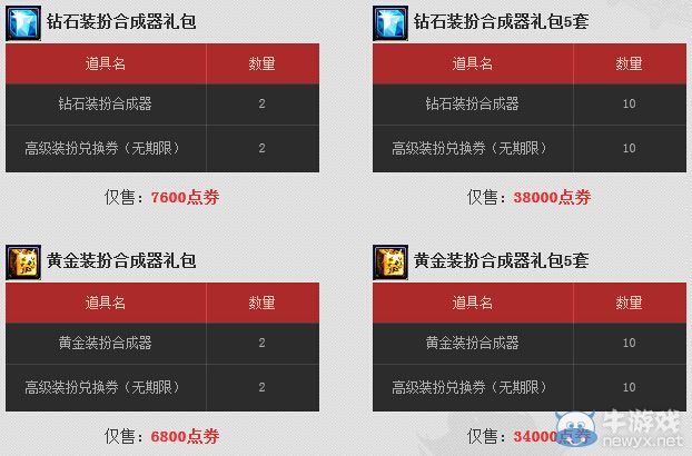 《DNF》裝扮合成器大升級 鉆石版閃亮登場