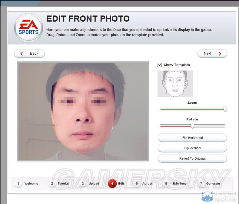 《FIFA 15》制作真實臉型圖文教程
