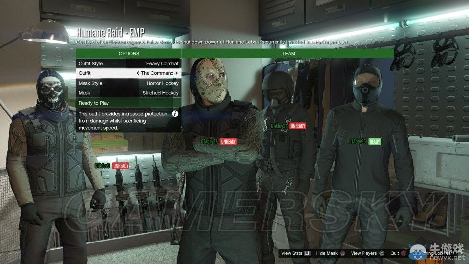 《GTA5》突襲人道研究實驗室任務細節