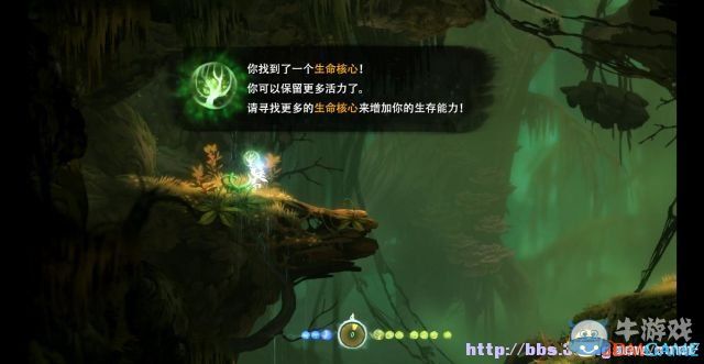 《奧日與黑暗森林》第二關(guān)通關(guān)圖文攻略