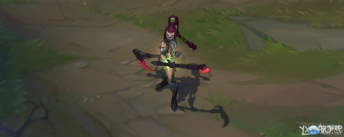 《LOL》鐵血女忍阿卡麗皮膚好不好