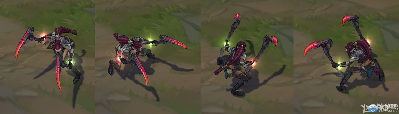 《LOL》鐵血女忍阿卡麗皮膚好不好