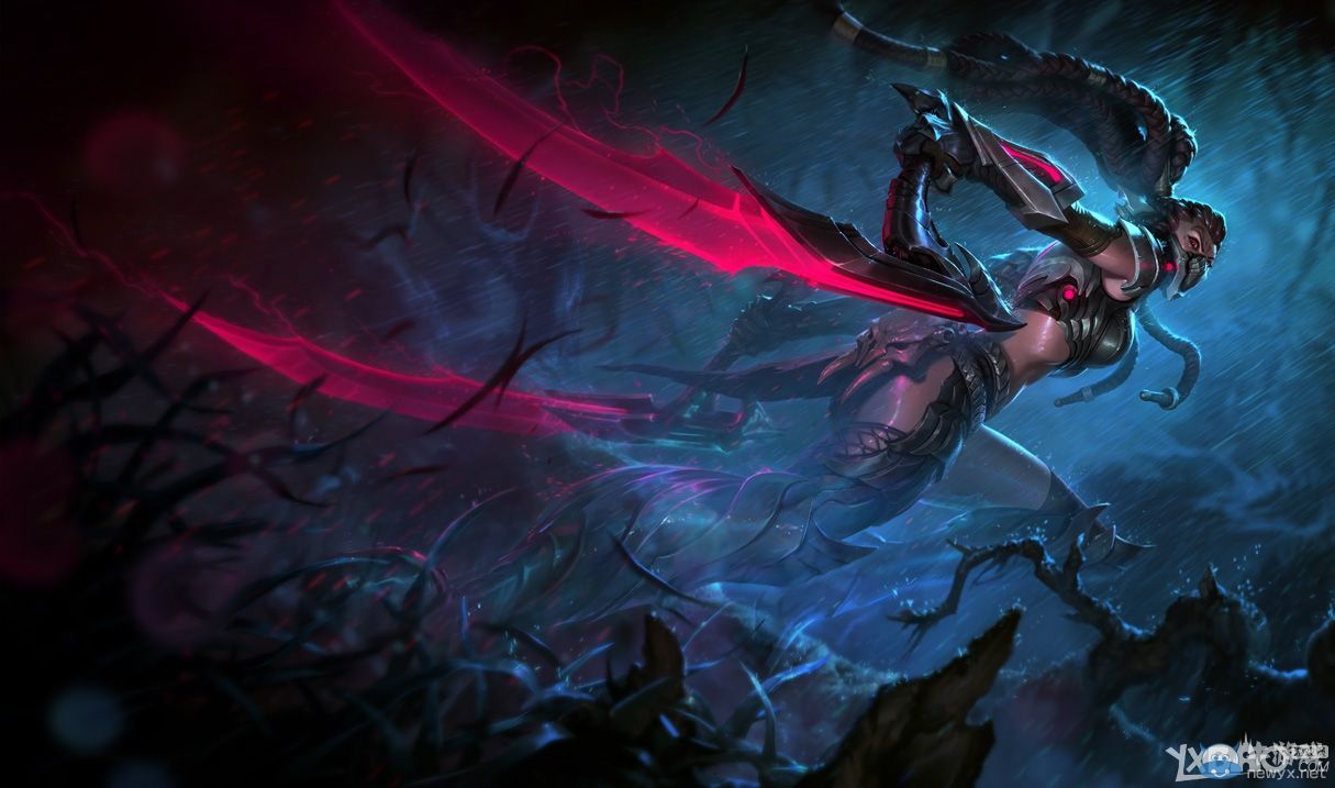 《LOL》鐵血女忍阿卡麗皮膚好不好