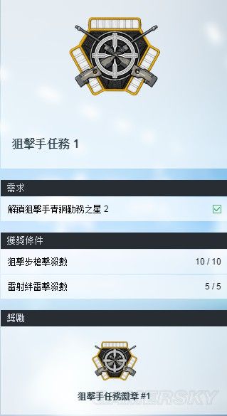 《戰(zhàn)地：硬仗》狙擊手集團(tuán)任務(wù)解鎖條件一覽