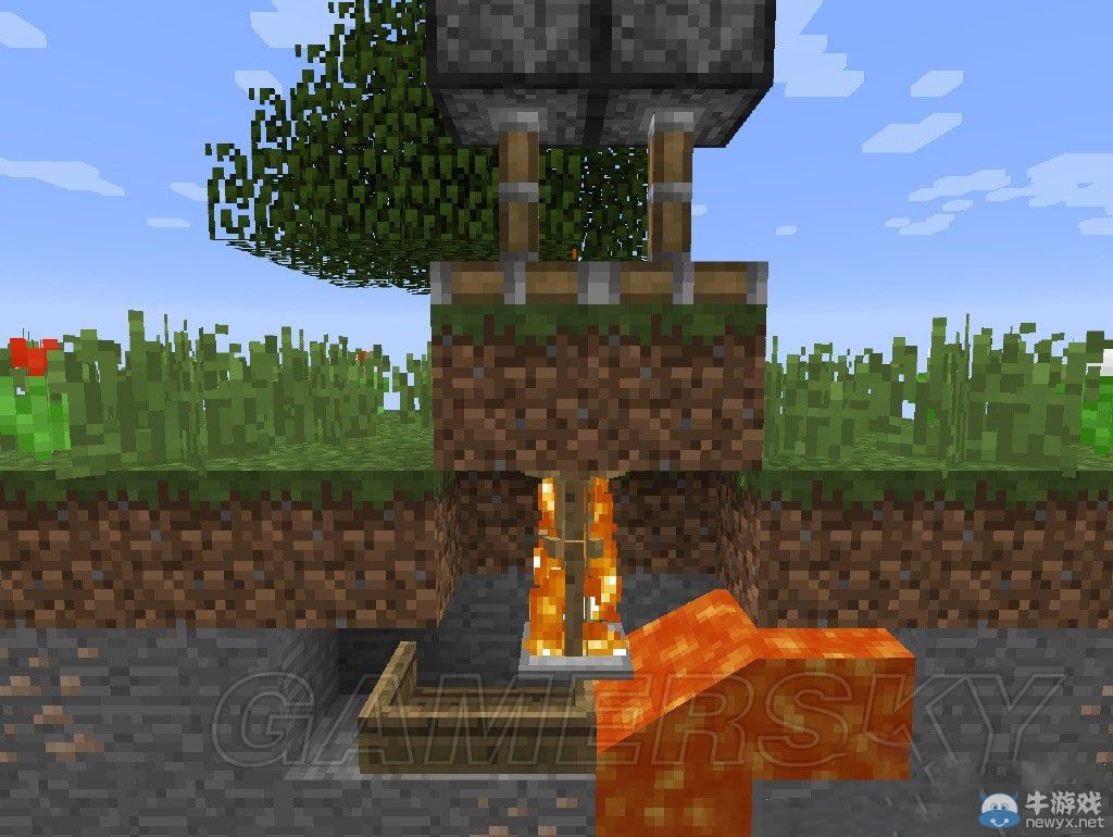 《我的世界》1.8版篝火制造圖文教程