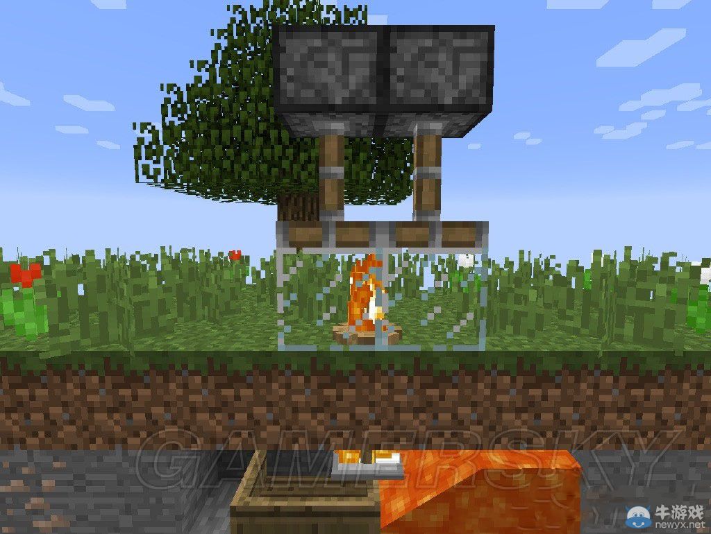 《我的世界》1.8版篝火制造圖文教程