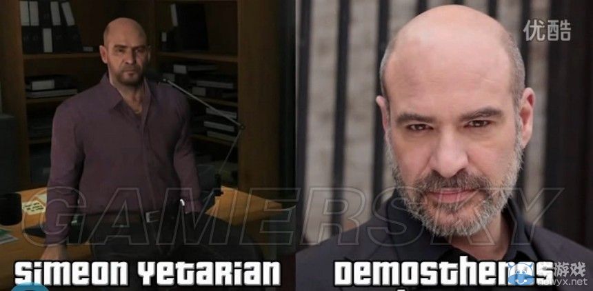 《GTA5》各人物角色原型一覽