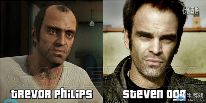 《GTA5》各人物角色原型一覽