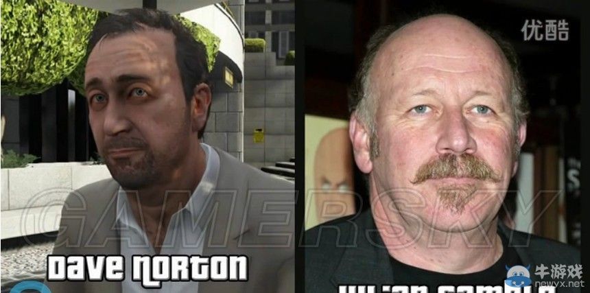 《GTA5》各人物角色原型一覽