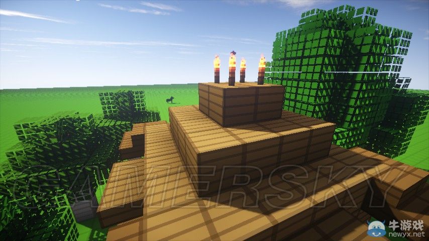《我的世界》火柴盒花園建造教程