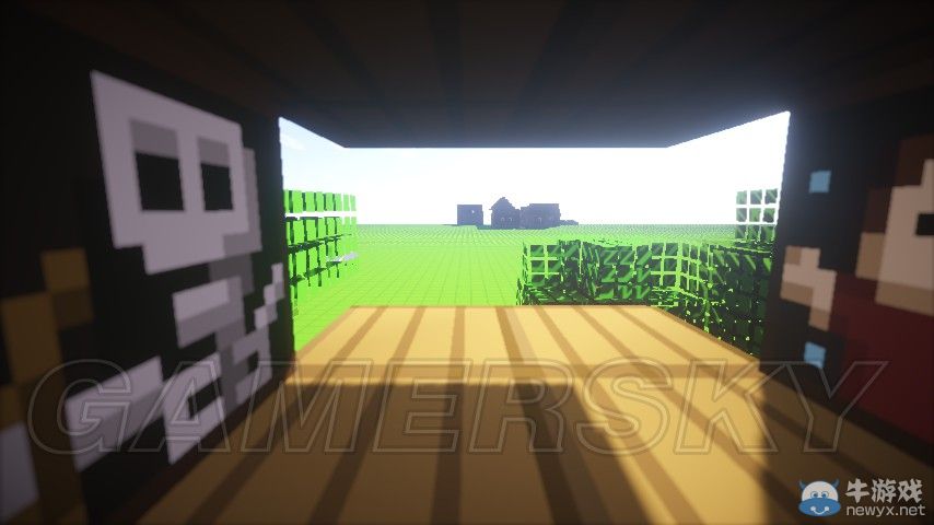 《我的世界》火柴盒花園建造教程