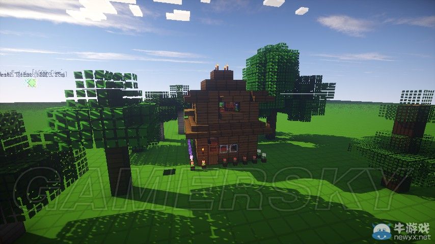 《我的世界》火柴盒花園建造教程