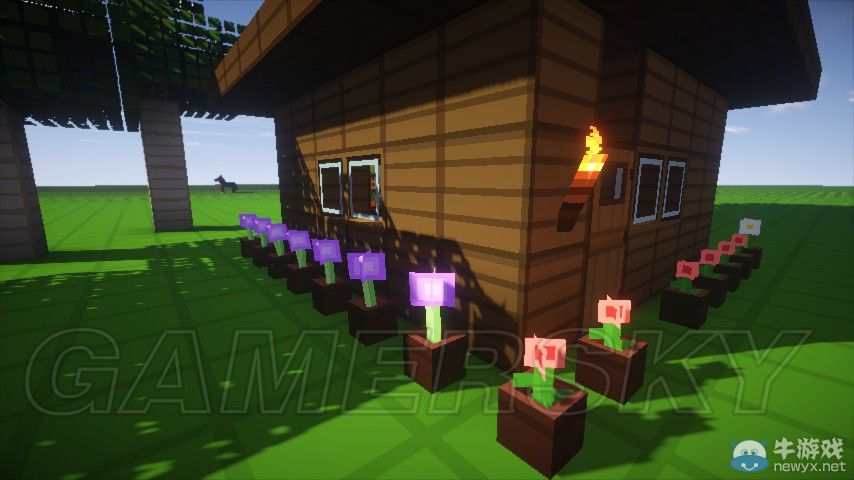 《我的世界》火柴盒花園建造教程
