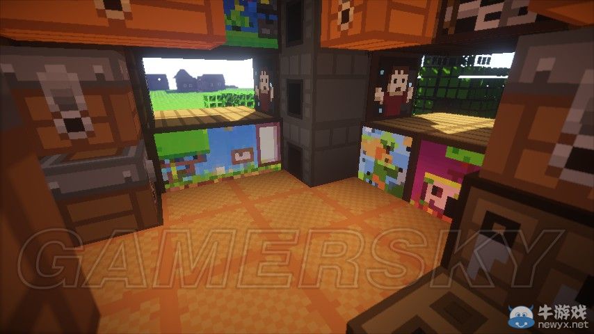 《我的世界》火柴盒花園建造教程