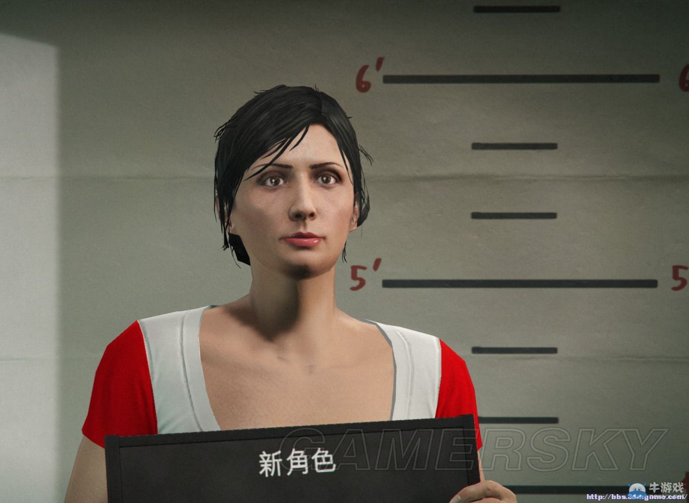 《GTAOL》半老徐娘捏臉數據分享