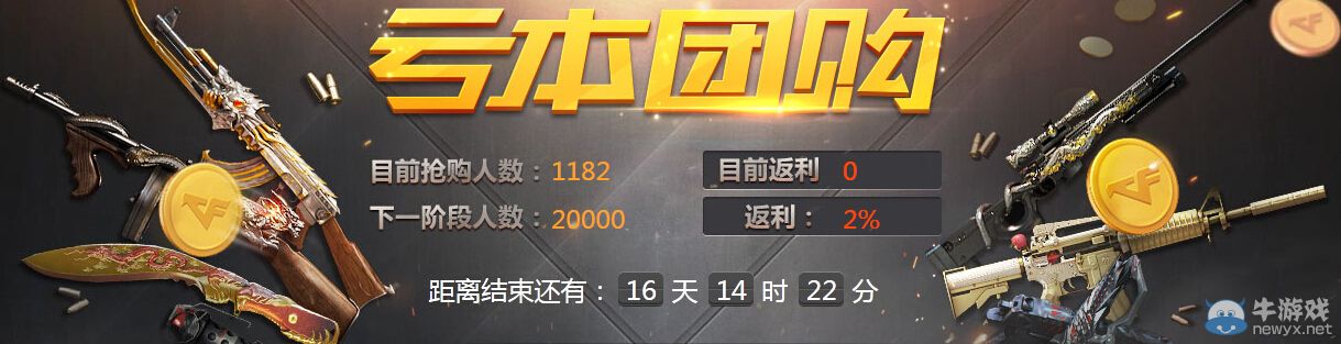 CF英雄武器虧本團購 返利禮包應有盡有