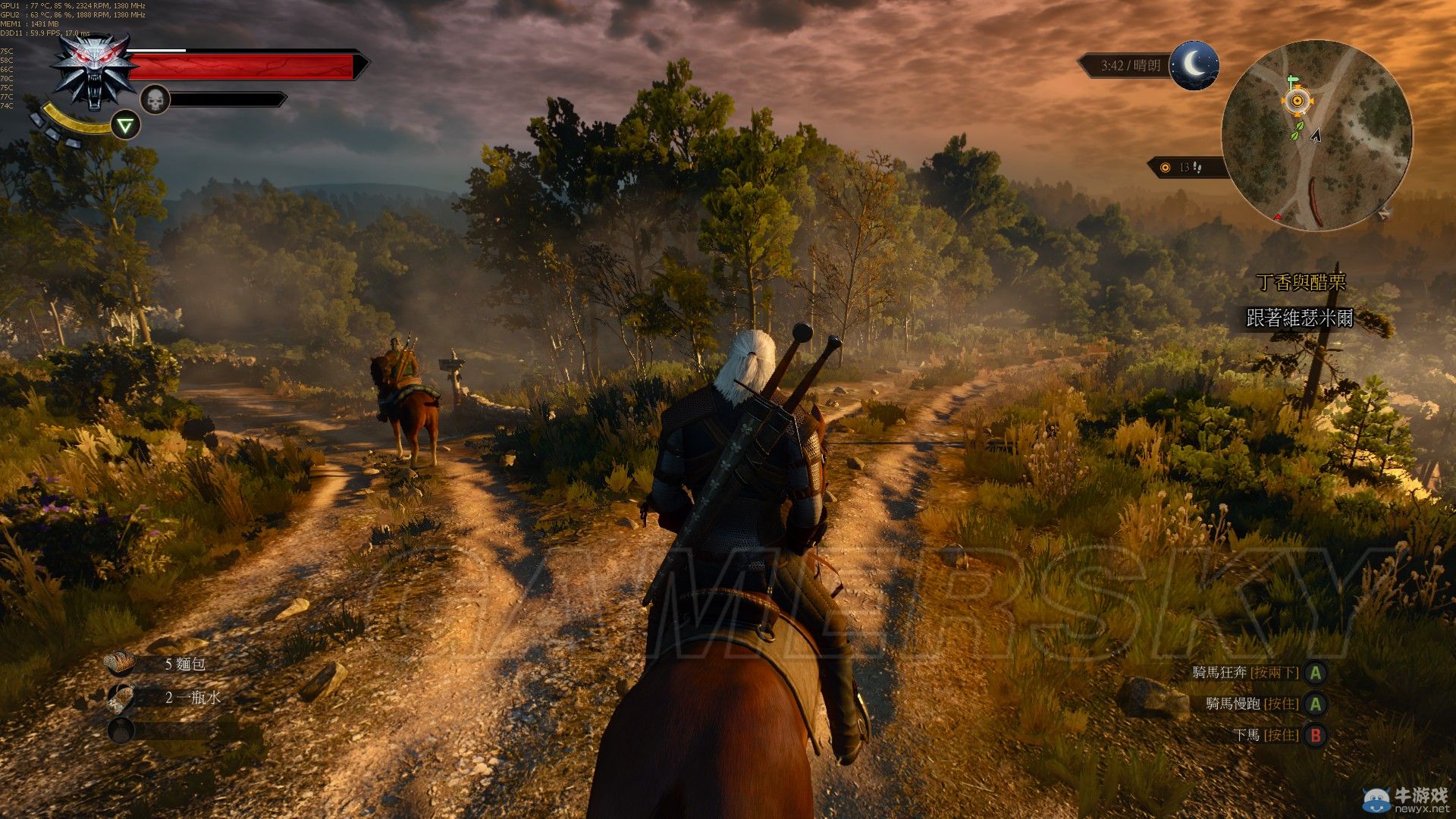 《巫師3》高端N卡畫(huà)面設(shè)置心得