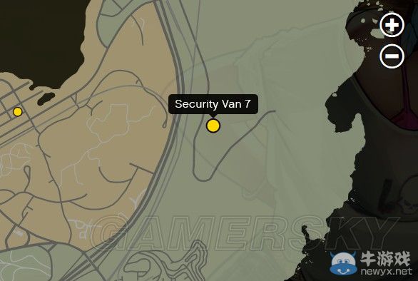 《GTA5》運鈔車位置圖解