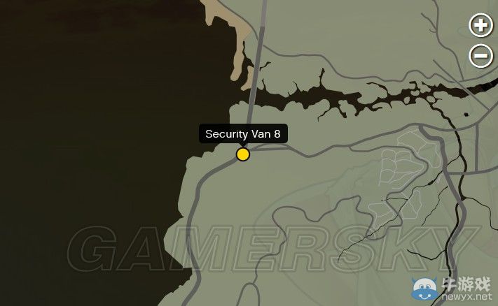 《GTA5》運鈔車位置圖解