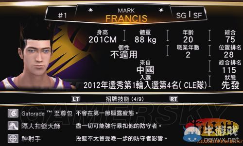 《nba 2k13》mc模式交易心得