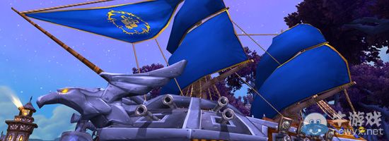《魔獸世界》6.2船塢開工 聯(lián)盟部落戰(zhàn)艦外形一覽