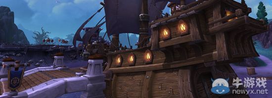 《魔獸世界》6.2船塢開工 聯(lián)盟部落戰(zhàn)艦外形一覽