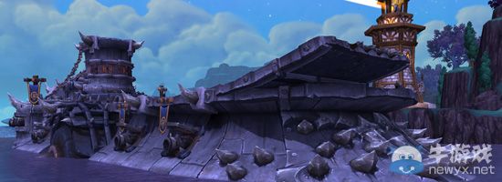 《魔獸世界》6.2船塢開工 聯(lián)盟部落戰(zhàn)艦外形一覽