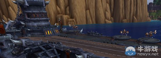 《魔獸世界》6.2船塢開工 聯(lián)盟部落戰(zhàn)艦外形一覽