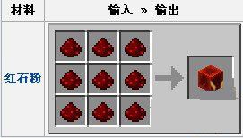 《我的世界》紅石塊合成攻略