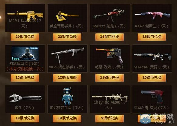 穿越火線CF新版賞金令活動