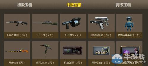 穿越火線CF123報告簽到領獎活動