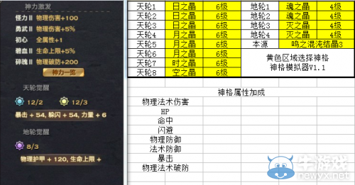 《天谕》炎天神格不用愁 当前版本最佳炎天神格搭配