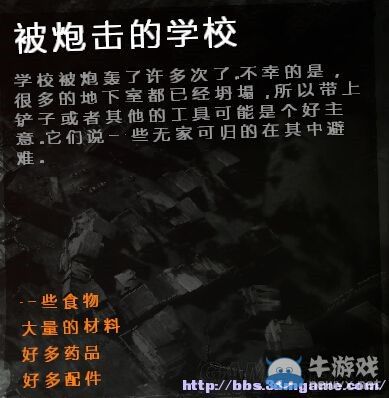 《這是我的戰(zhàn)爭》1.22版全地圖詳解