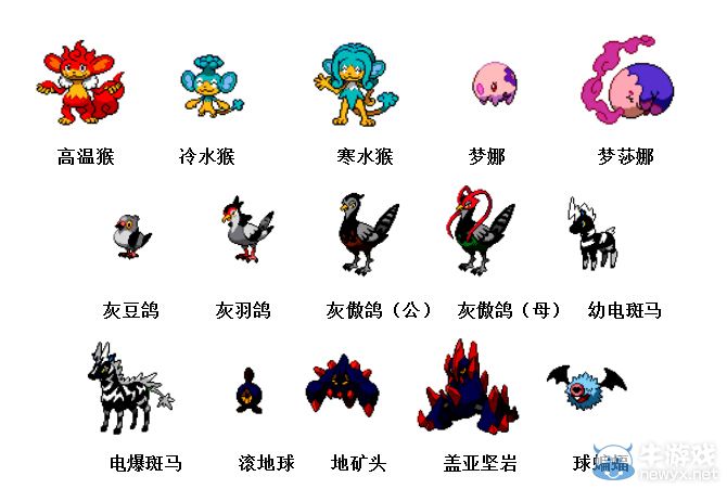 《神奇寶貝》妖怪圖鑒大全