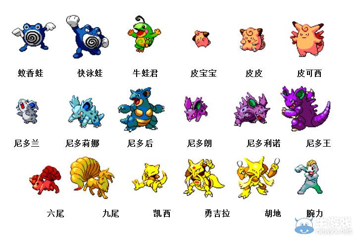《神奇寶貝》妖怪圖鑒大全