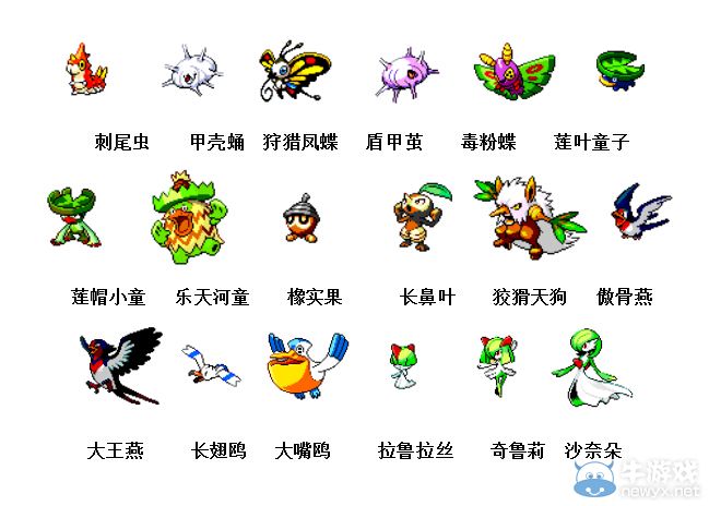 《神奇寶貝》妖怪圖鑒大全