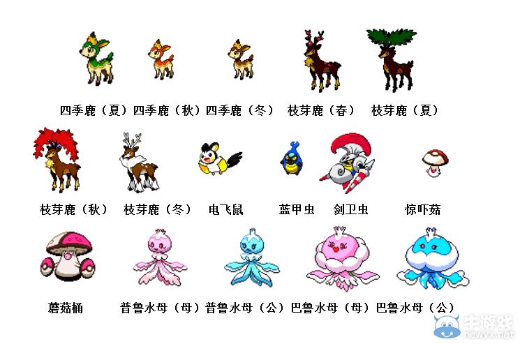 《神奇寶貝》妖怪圖鑒大全