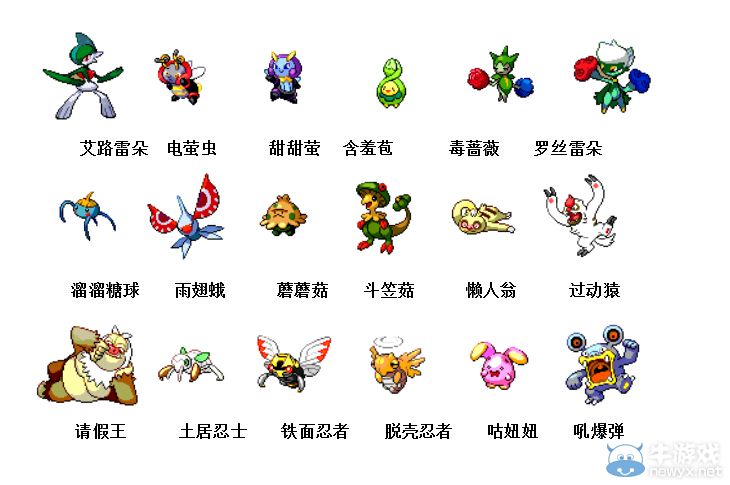 《神奇寶貝》妖怪圖鑒大全