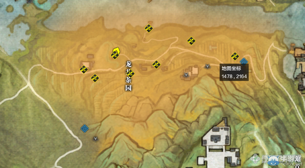 《天涯明月刀》文士畫卷龍井茶園坐標詳解