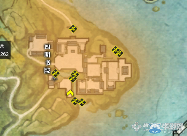 《天涯明月刀》江南文士畫卷坐標大全