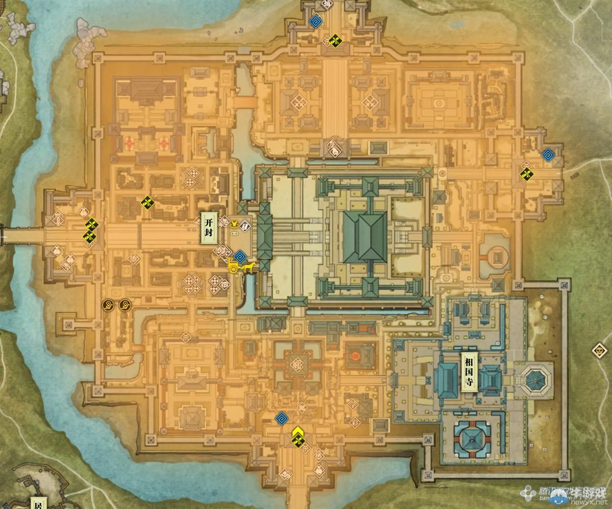 《天涯明月刀》開封城門畫卷創(chuàng)作坐標(biāo)詳解