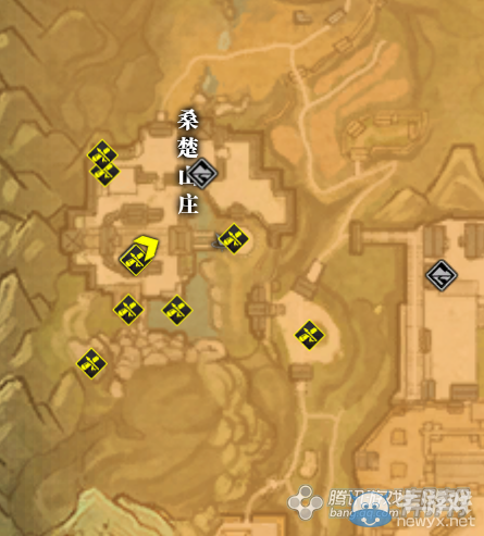 《天涯明月刀》東越桑楚山莊畫卷創作坐標