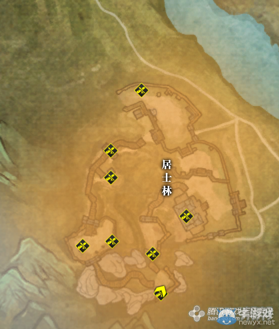 《天涯明月刀》開封畫卷坐標大全