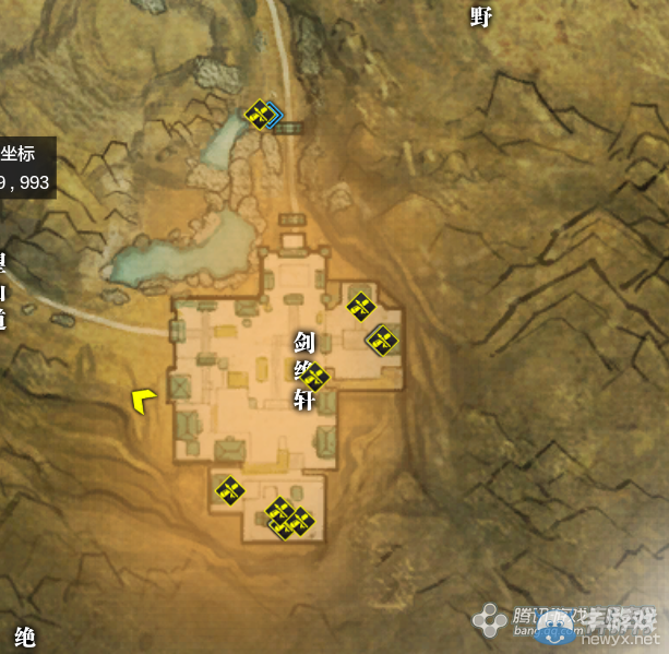 《天涯明月刀》徐海劍絕軒畫卷創作坐標