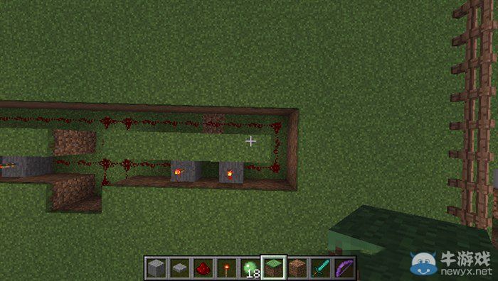 《我的世界》1.8.1四階紅石活塞自動門圖文教程