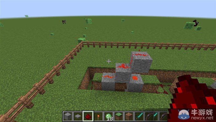 《我的世界》1.8.1四階紅石活塞自動門圖文教程
