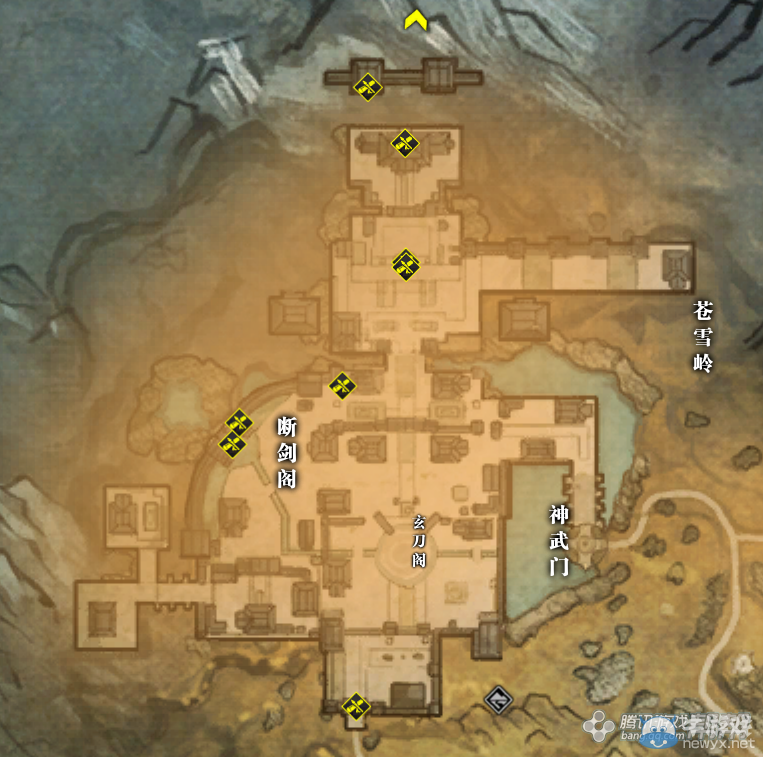 《天涯明月刀》徐海玄刀斷劍畫卷創作坐標