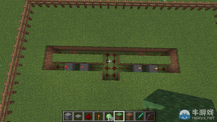 《我的世界》1.8.1四階紅石活塞自動門圖文教程